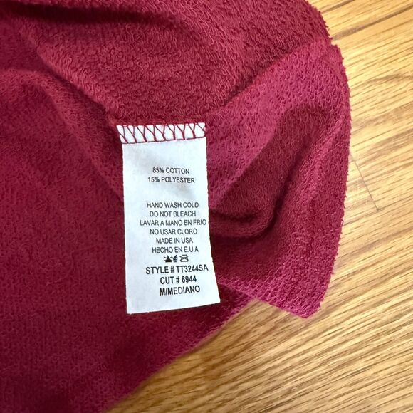 Ces Femme‎ Faw Edge Red Sweater Medium - Picture 5 of 6